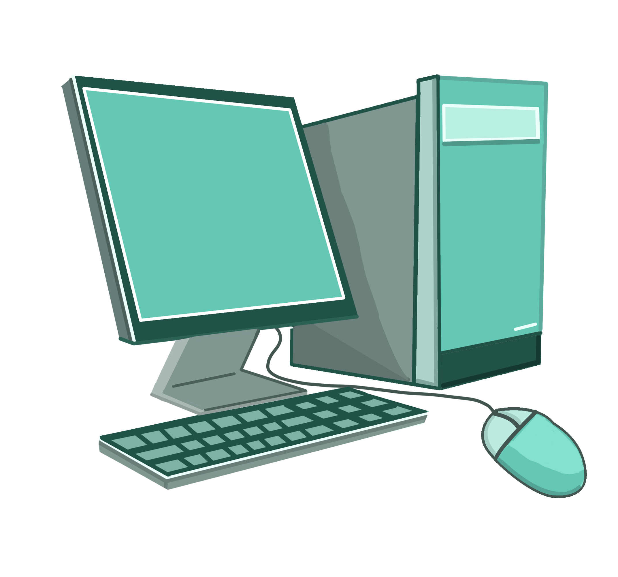 Ilustración representando servicios de hardware